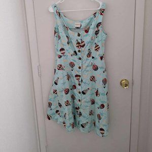 Modcloth Baloon Swing Dress